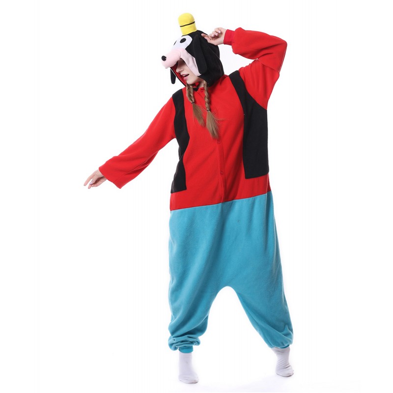 Goofy Dog Onesie Pajama Animal Costumes For Women & Men