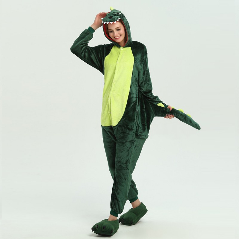 Обзор на пижаму кигуруми Динозавр